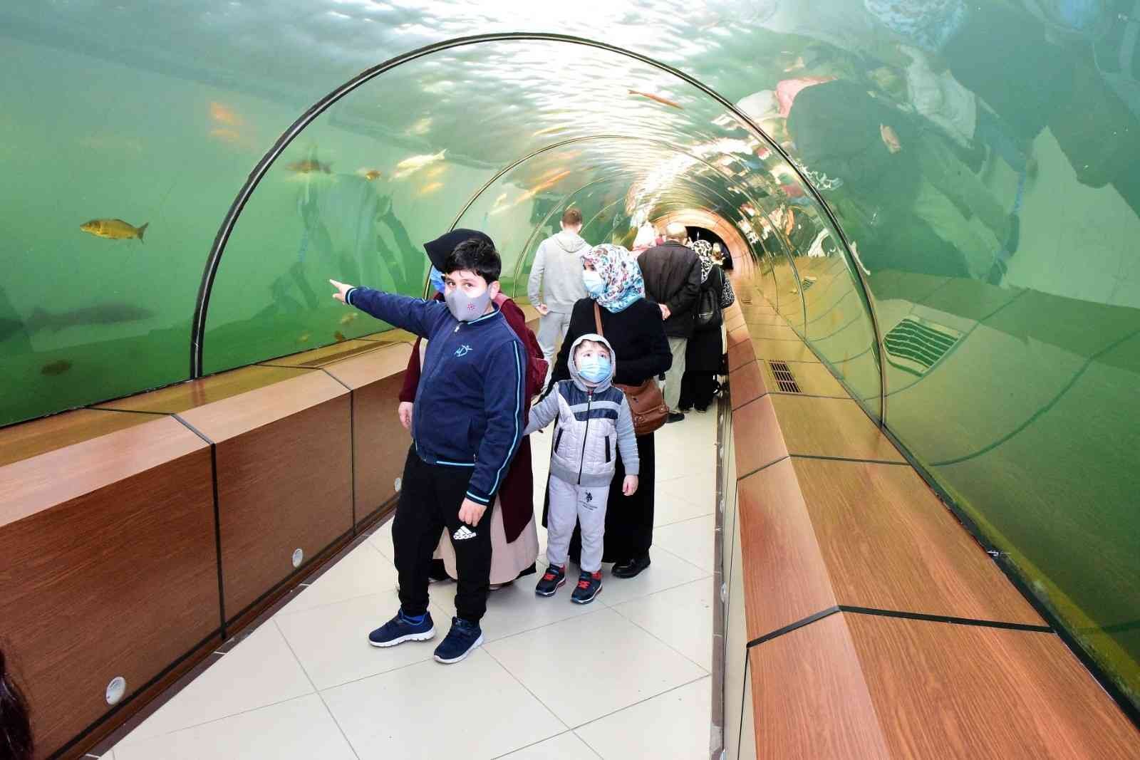 Türkiye’nin en büyük tatlı su akvaryumu