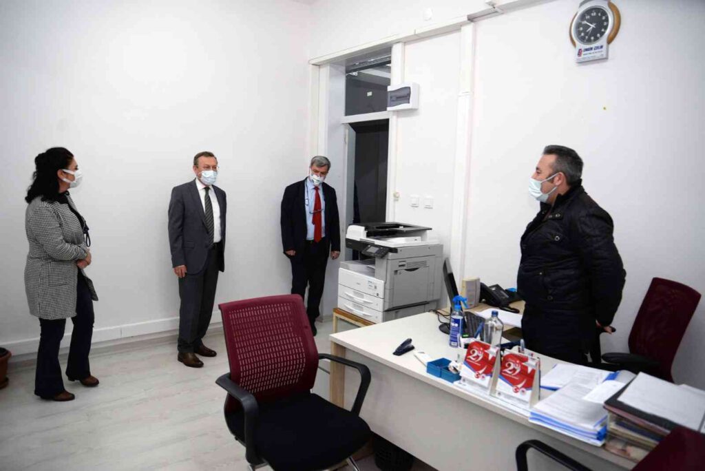 Üniversite yönetiminden motivasyon ziyareti