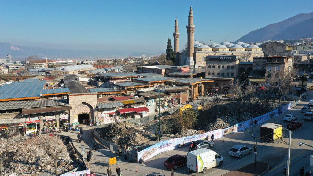 Tarihi Çarşı ve Hanlar Bölgesi gün yüzüne çıktı