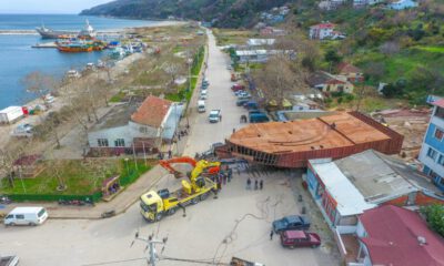 Dev tekneyi karadan böyle yürüttüler