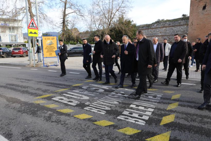 İznik sahil yolunda konforlu ulaşım