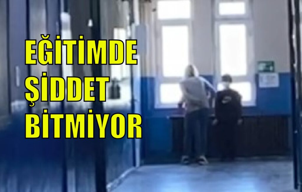 Cetvelli dayak işinden etti!