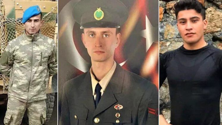 Kuzey Irak’ta 3 askerimiz şehit oldu