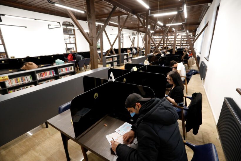 Üniversite adayları ter döktü