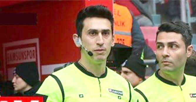 Eyüpspor – Bursaspor maçının hakemi Direnç Tonusluoğlu