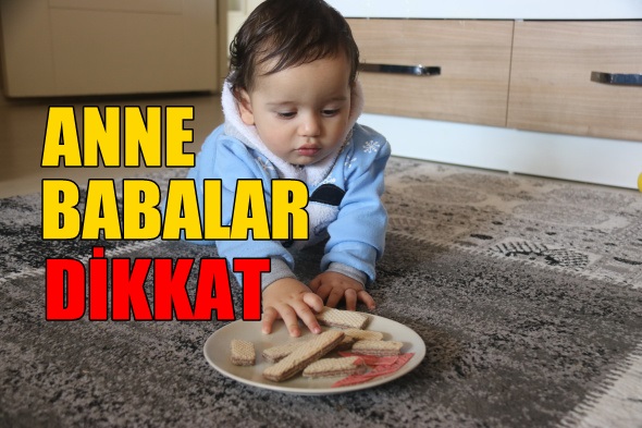 Gofretten çıkanlar küçük bebeği ölüme götürüyordu