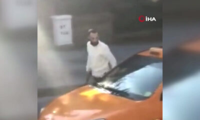 Kazaya karışan taksici: “Evine el bombası atmazsam adam değilim“