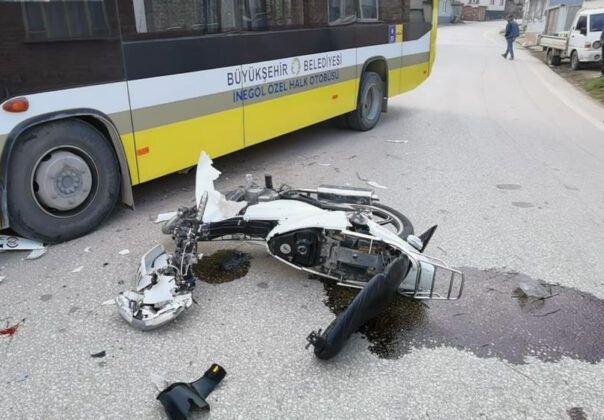 Motosiklet yine bir can daha aldı