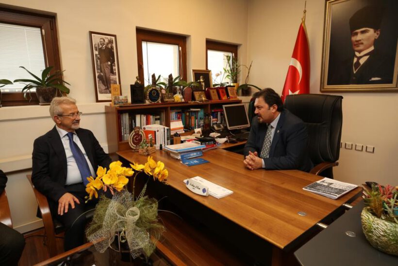Başkan Erdem’den TBB yönetimine seçilen Altun’a ziyaret