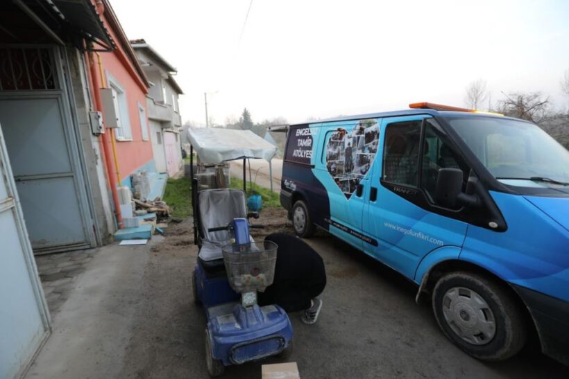 1 yılda 178 engelli aracı tamir edildi