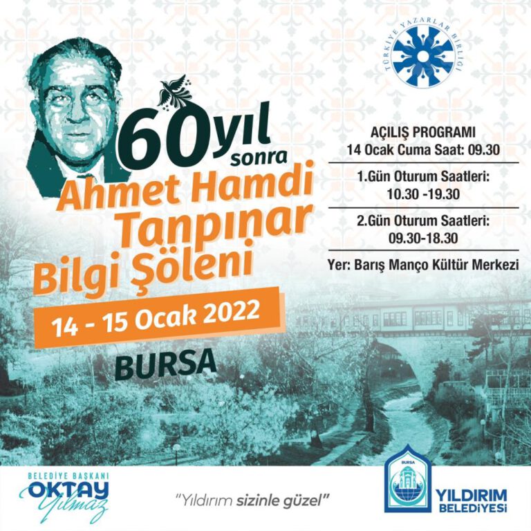 Bursa’da Tanpınar zamanı