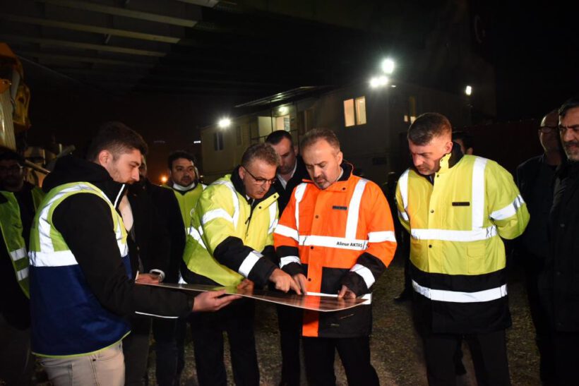 Bursa’da dev montaj