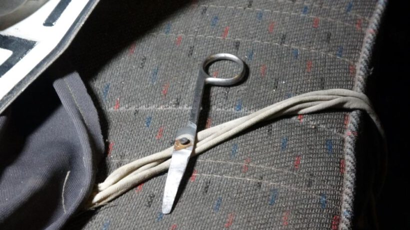 Makas kullanıp çalıştırdıkları kamyoneti çaldılar