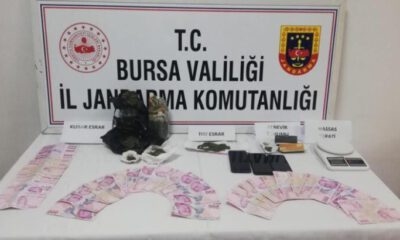 Bursa’da bir buçuk kilo uyuşturucu ele geçirildi