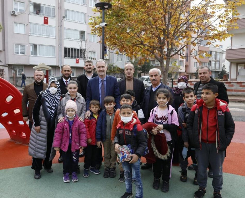 İnegöl’de parklar artık daha güvenli