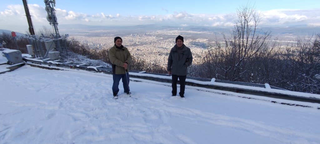 Bursa’da aynı anda 2 mevsimi yaşadılar