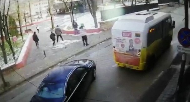 Bıçaklanan şoförün güvenlik kamerası görüntüleri ortaya çıktı