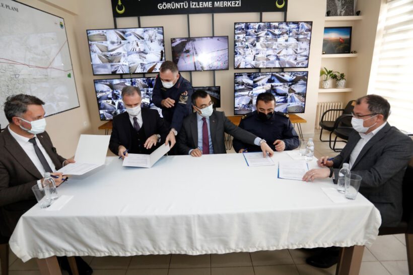 Kurşunlu’da güvenlik kamera sistemi devreye girdi