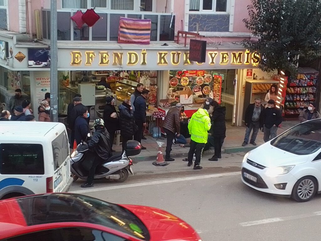 Anten takarken 3. kattan düşen kadın ağır yaralandı