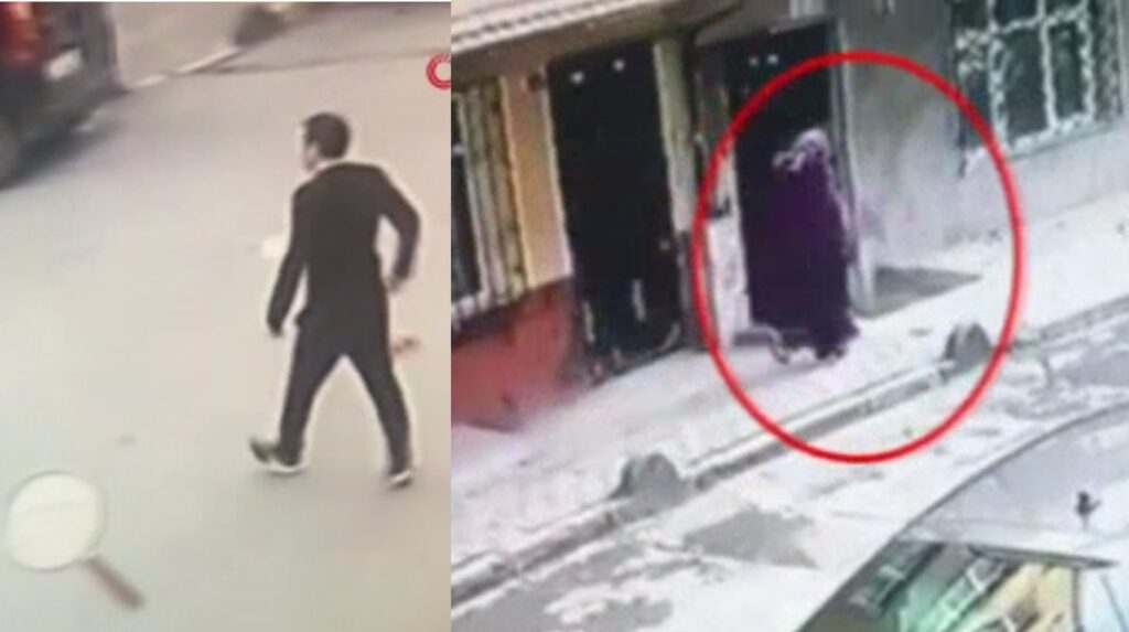 Kadın kılığına girip komşusuna çekiçle saldırdı