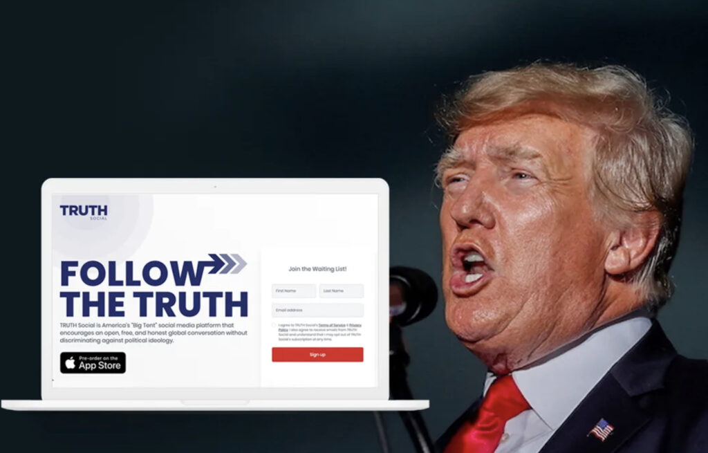 Trump’ın sosyal medya uygulaması Truth Social yayında!
