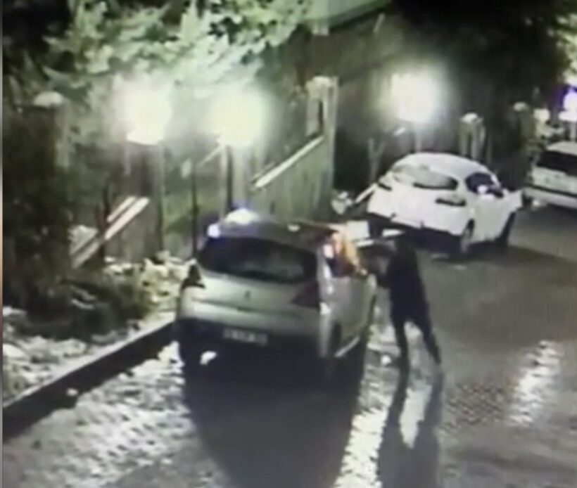 El frenini çekmeyi unuttu, eliyle durdurmaya çalıştı