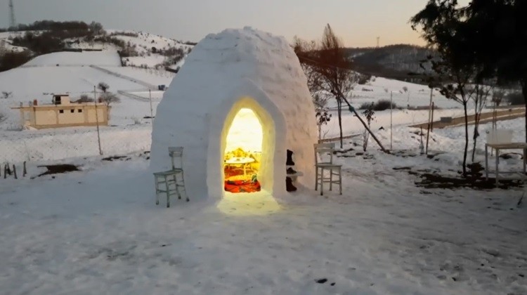 Burası Alaska değil İznik!