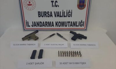 Jandarma’dan ruhsatsız silah operasyonu