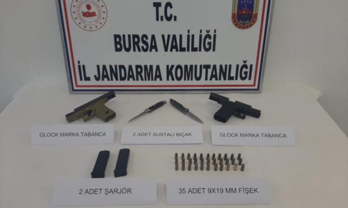 Jandarma’dan ruhsatsız silah operasyonu