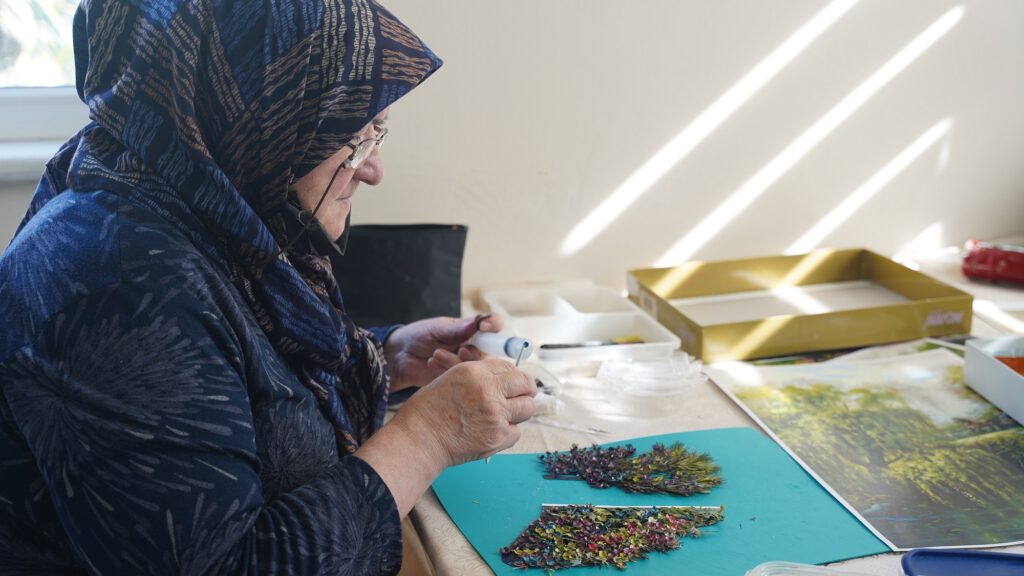 ‘Kâğıt rölyef’e yoğun ilgi