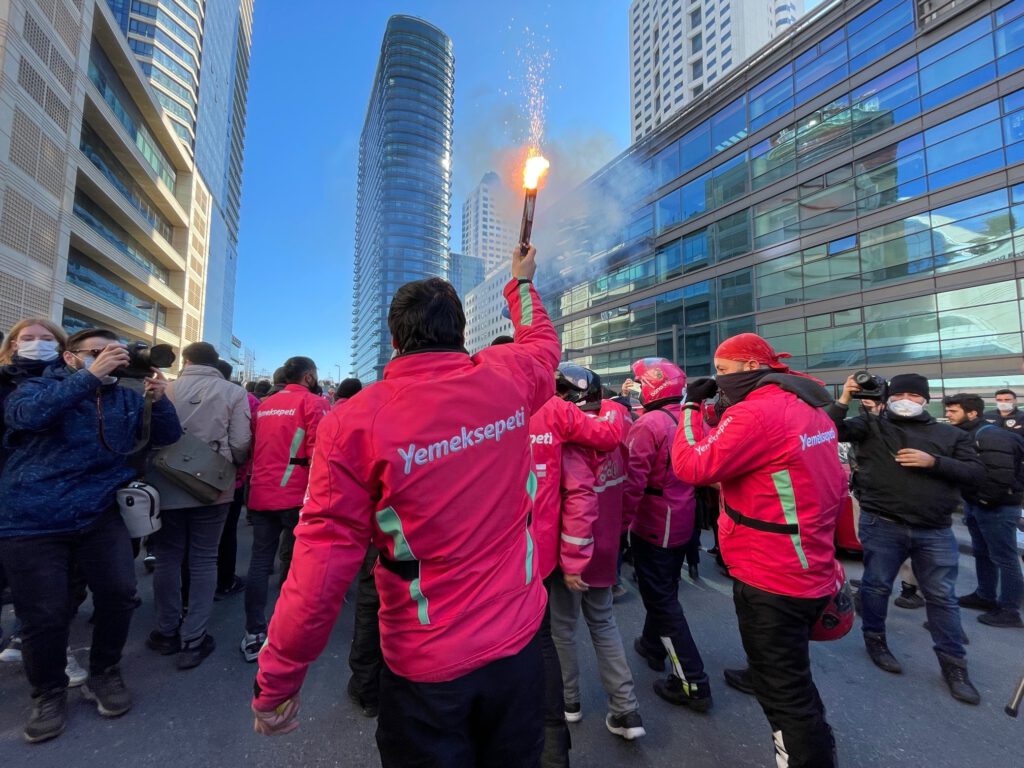 Yemeksepeti eylemi 7. gününde!