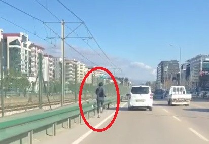 Bursa’da tehlikeli maraton