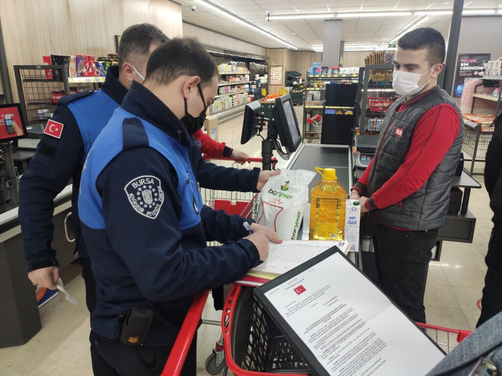 Zabıtadan KDV denetimi