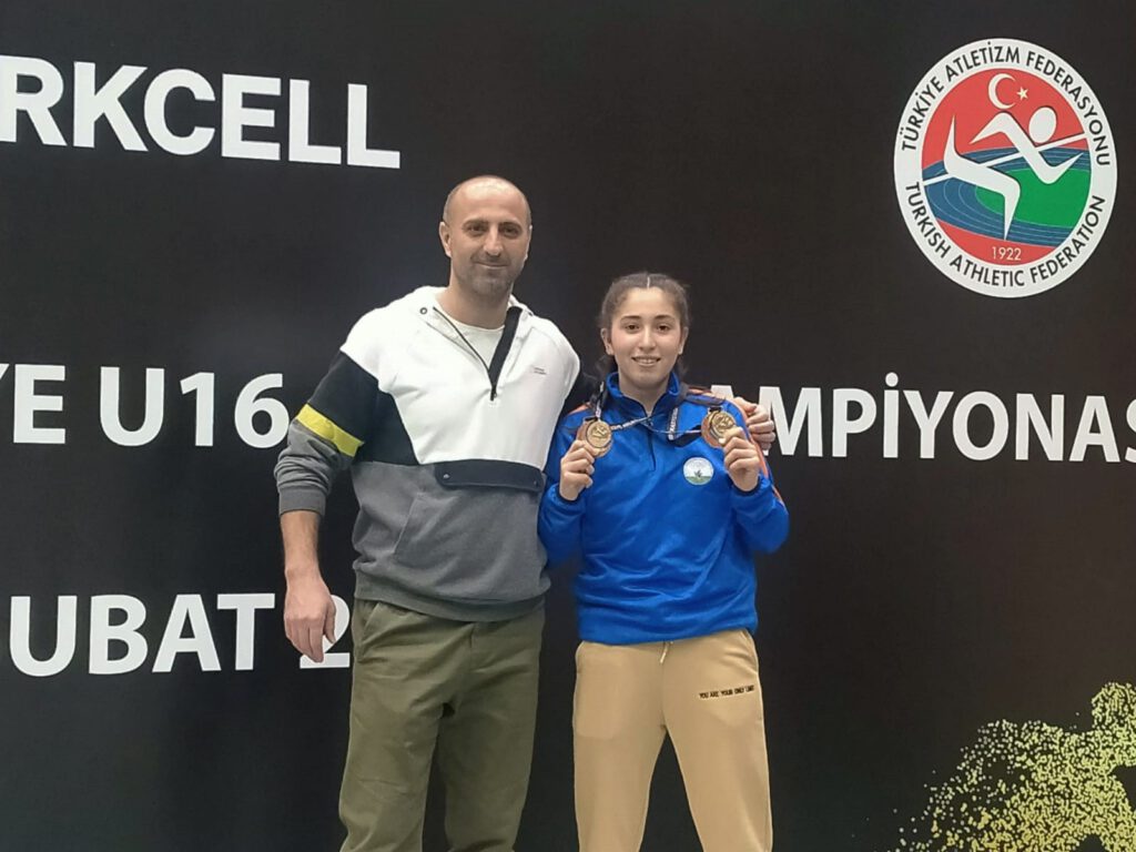 Osmangazili atletler kıyasıya mücadele etti