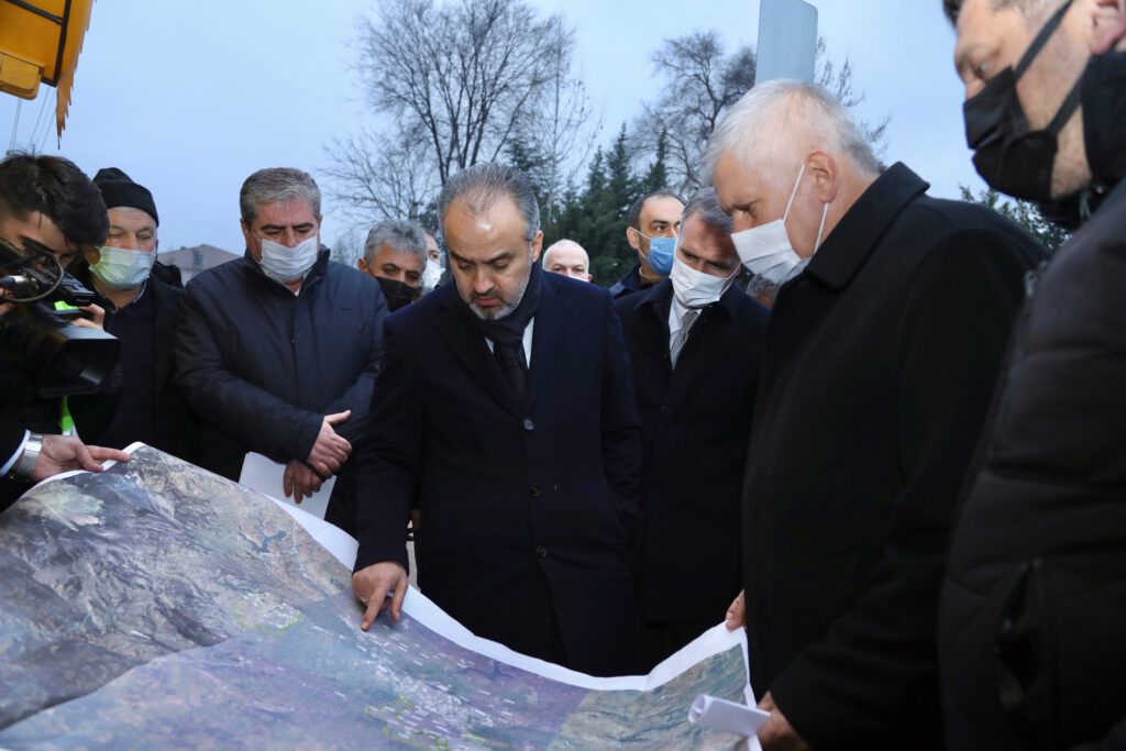 İnegöl altyapısı baştan sona yenileniyor