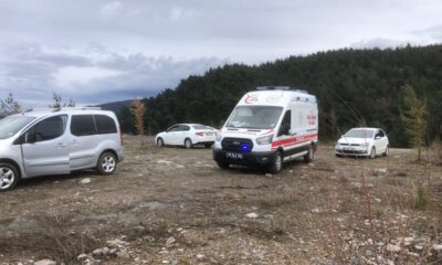 Bursa’da hava aracı düştüğü ihbarı ekipleri alarma geçirdi