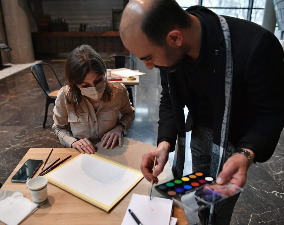 Fetih Müzesinde sanat dolu eğitim