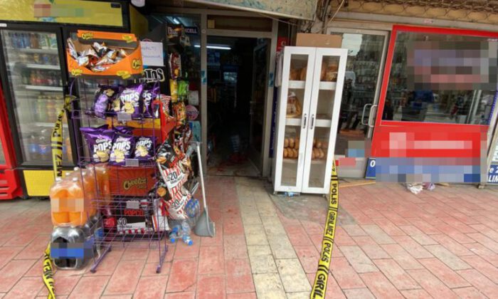 Önce kuzenini, ardından sığındığı bakkalı bıçakladı