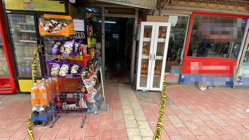 Önce kuzenini, ardından sığındığı bakkalı bıçakladı