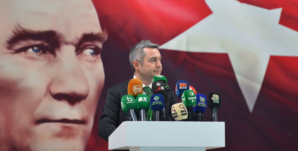 TFF’den Bursaspor’un yeni başkanı Banaz’a kutlama