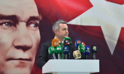 TFF’den Bursaspor’un yeni başkanı Banaz’a kutlama