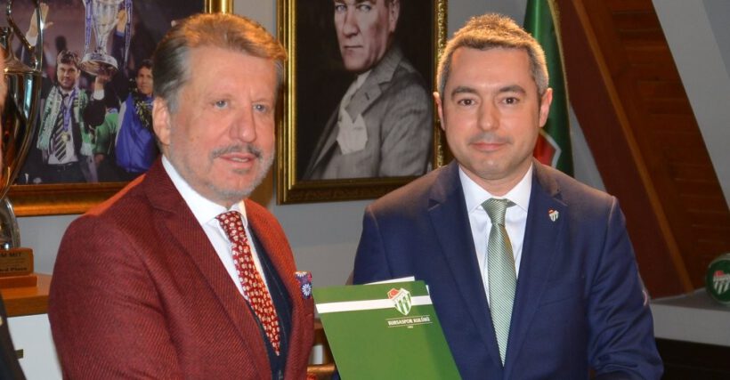 Bursaspor başkanı Banaz mazbatasını aldı