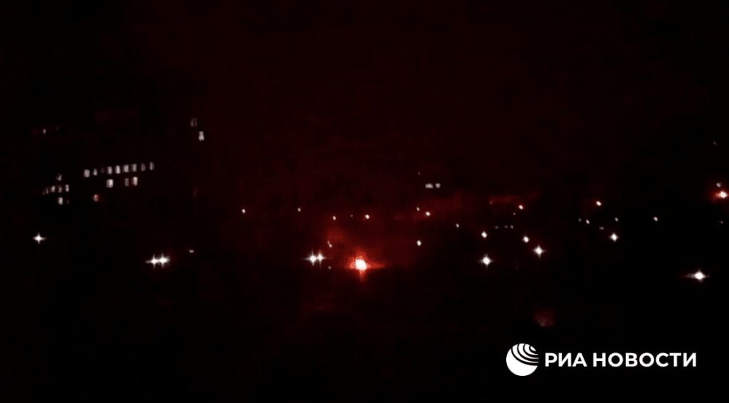 SON DAKİKA… Donetsk’te patlama sonrası görüntüler kamerada!