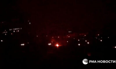 SON DAKİKA… Donetsk’te patlama sonrası görüntüler kamerada!