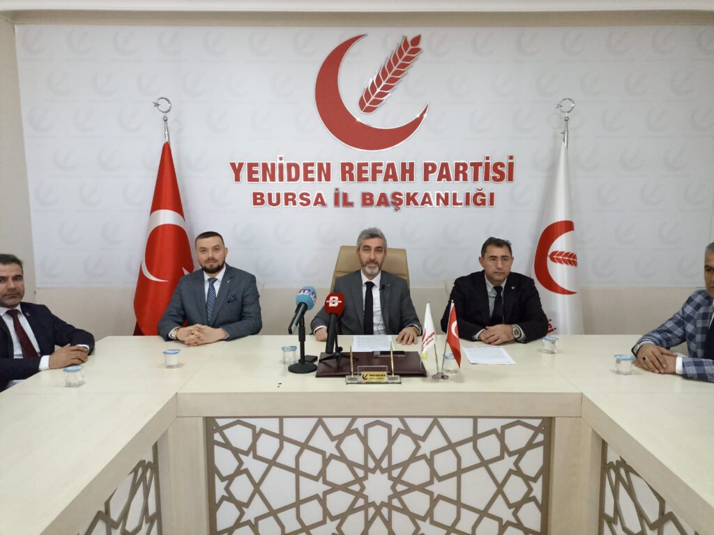 Yeniden Refah Bursa’dan hükümete çağrıda bulundu