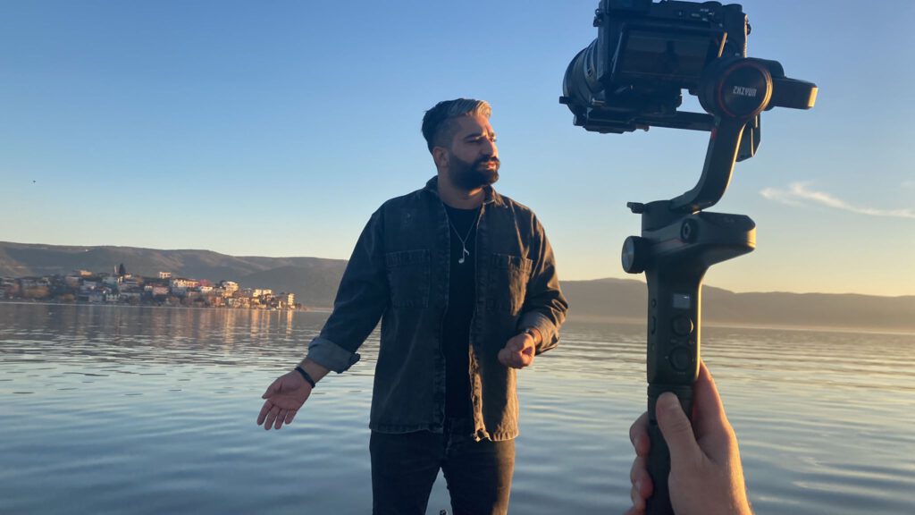 Herkes film seti zannetti! Yokuş’tan bomba klip