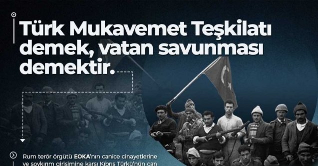 MSB: “Türk Mukavemet Teşkilatı demek, vatan savunması demektir”