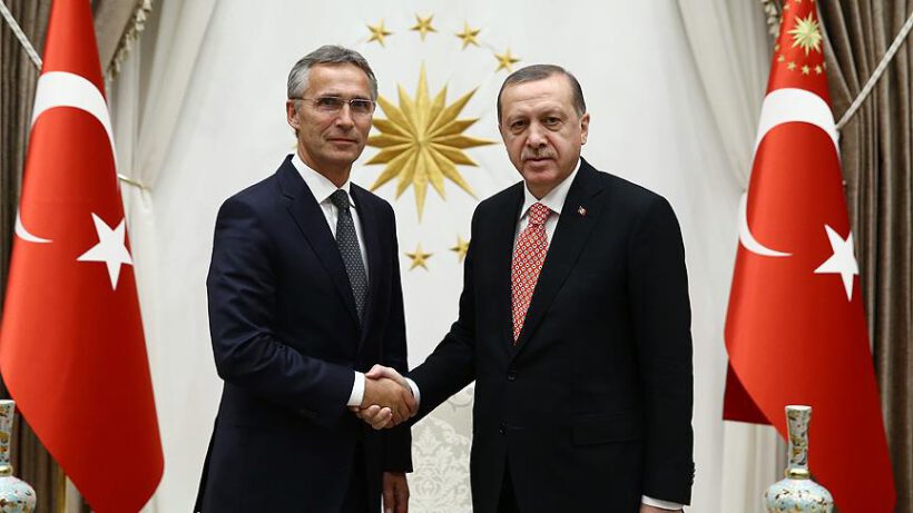 Cumhurbaşkanı Erdoğan, NATO Genel Sekreteri Stoltenberg ile görüştü