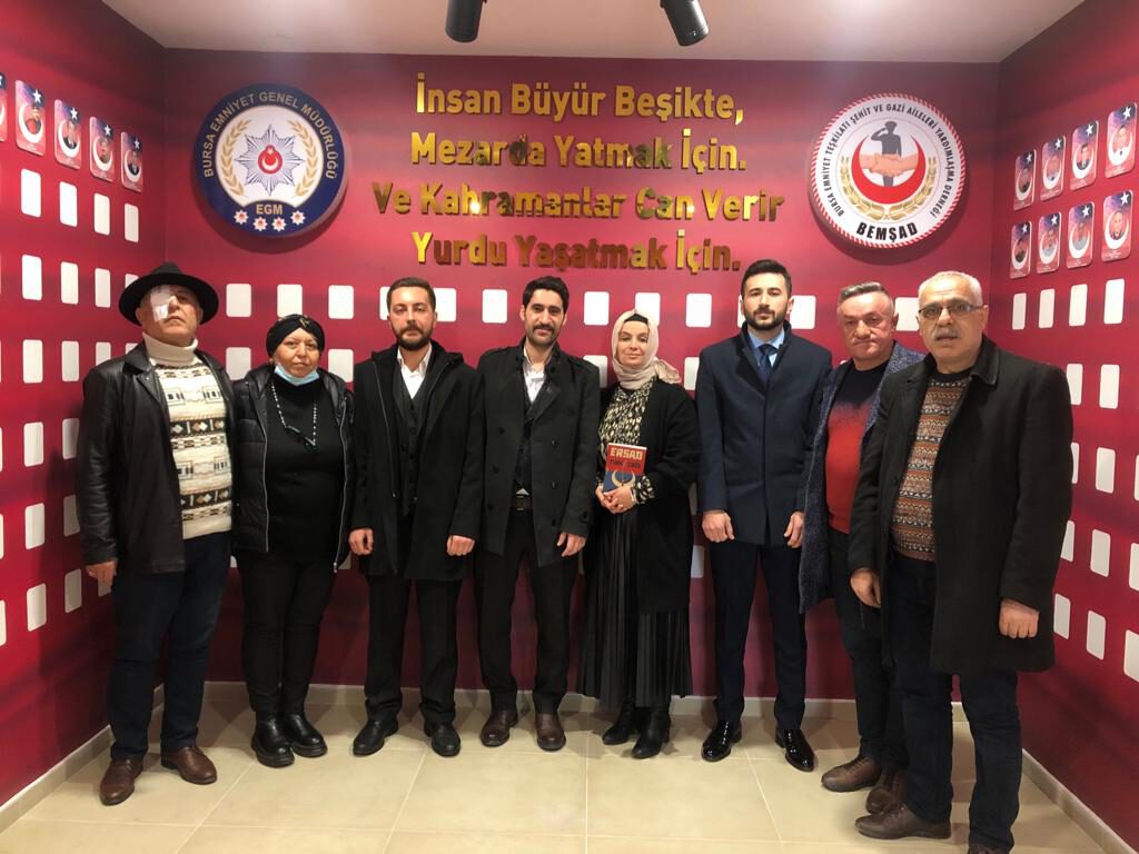 Nilüfer Ülkü Ocakları’ndan Şehit ve Gazi Derneklerine ahde vefa ziyareti