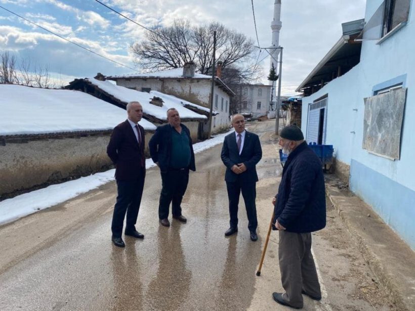 Yenişehir’de evi yanan vatandaşa belediyeden yardım eli